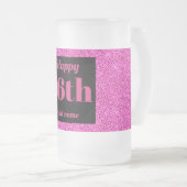  gepersonaliseerd mok cadeau voor verjaardagsglas  (Voorkant rechts)