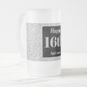 gepersonaliseerd mok cadeau voor verjaardagsglas (Voorkant links)