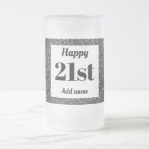 gepersonaliseerd mok cadeau voor verjaardagsglas