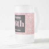 gepersonaliseerd mok cadeau voor verjaardagsglas (Voorkant rechts)