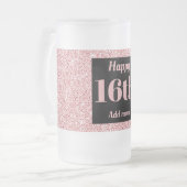 gepersonaliseerd mok cadeau voor verjaardagsglas (Voorkant links)