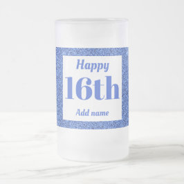 gepersonaliseerd mok cadeau voor verjaardagsglas