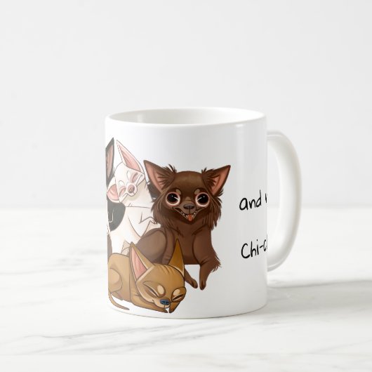 Gepersonaliseerd Mok Chihuahua (Voorkant rechts)