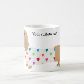 Gepersonaliseerd Mok Dachshund (Center)