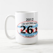 Gepersonaliseerd - Mok Marathon - stad Chicago (Links)