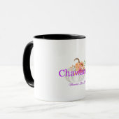 Gepersonaliseerd Mok (tweekleurig) (Voorkant links)