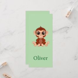 Gepersonaliseerd Monkey Bladwijzer