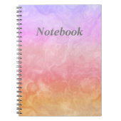 Gepersonaliseerd monochrome fotoboek notitieboek (Voorkant)