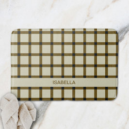 Gepersonaliseerd monogram badmat