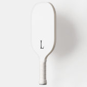 Gepersonaliseerd monogram en naam pickleball paddle (Links)