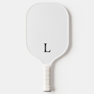 Gepersonaliseerd monogram en naam pickleball paddle