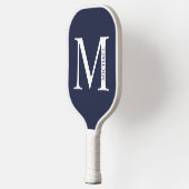 Gepersonaliseerd monogram en naam pickleball paddle (Links)