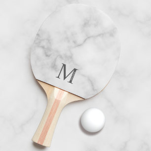 Gepersonaliseerd monogram en naam pingpongpeddel tafeltennisbatje