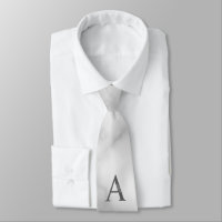 Gepersonaliseerd monogram en naam Stropdas