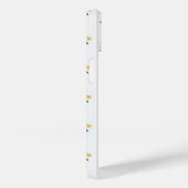  gepersonaliseerd monogram Floral Case-Mate iPhone Case (Achterkant / Rechts)