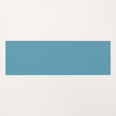 Gepersonaliseerd monogram gestreept yogamat (Achterkant (horizontaal))