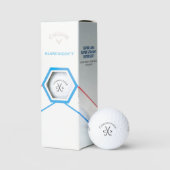 Gepersonaliseerd monogram golfballen (Verpakking)