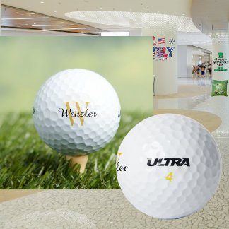 Gepersonaliseerd monogram golfballen