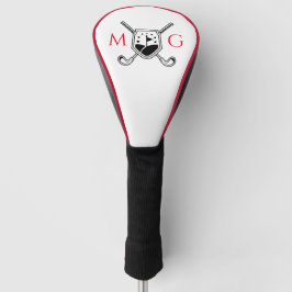 Gepersonaliseerd monogram golfheadcover