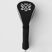Gepersonaliseerd monogram golfheadcover (Voorkant)