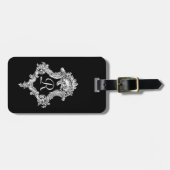 Gepersonaliseerd monogram Initiaal Bagagelabel (Voorkant horizontaal)