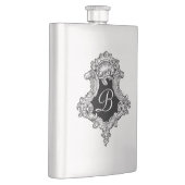 Gepersonaliseerd monogram Initiaal Flacon (Rechts)