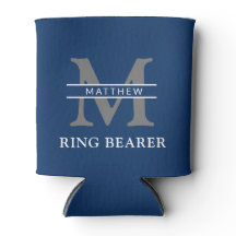 Gepersonaliseerd monogram initiaal & naam ringdrag