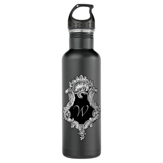 Gepersonaliseerd monogram Initiaal Waterfles (Voorkant)
