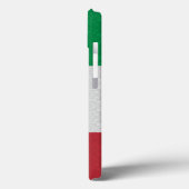 Gepersonaliseerd monogram Italiaans vlagDamaspatro Case-Mate iPhone Case (Achterkant / Links)