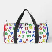Gepersonaliseerd Monogram Kinder Terug naar School Plunjezak (Achterkant)