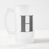 Gepersonaliseerd Monogram Mannen Mok (Links)