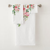 Gepersonaliseerd monogram met flacon Bad Handdoek (Insitu)