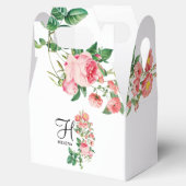  Gepersonaliseerd monogram met flacon Bedankdoosjes (Geopend)