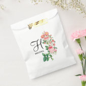  Gepersonaliseerd monogram met flacon Bedankzakje (Gezegeld)