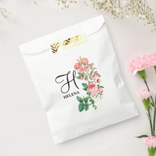  Gepersonaliseerd monogram met flacon Bedankzakje (Gezegeld)