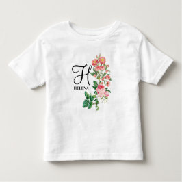  Gepersonaliseerd monogram met flacon Kinder Shirts