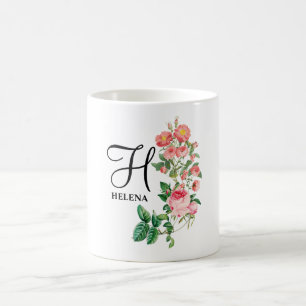  Gepersonaliseerd monogram met flacon Koffiemok