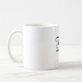  Gepersonaliseerd monogram met flacon Koffiemok (Links)