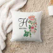 Gepersonaliseerd monogram met flacon Kussen (Deken)