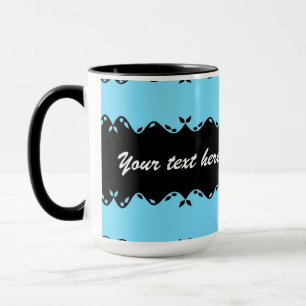 Gepersonaliseerd monogram mok
