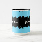 Gepersonaliseerd monogram mok (Midden)