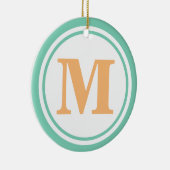 Gepersonaliseerd monogram Ornament (Rechts)