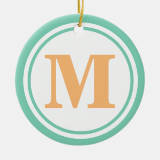 Gepersonaliseerd monogram Ornament