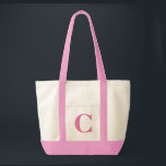 Gepersonaliseerd monogram PINK   NATUURLIJK TAS<br><div class="desc">Gepersonaliseerd monogram PINK   NATUURLIJK TAS.  Aangepast creëer je eigen tas.</div>