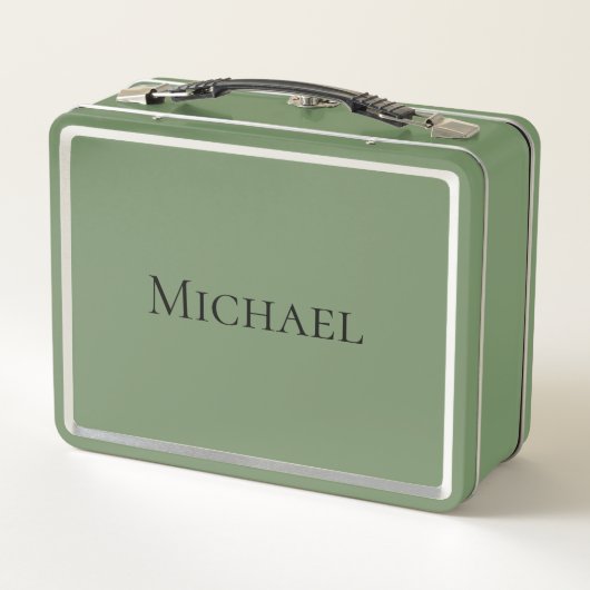 Gepersonaliseerd Monogram rood Blauw Zilver (Achterkant)