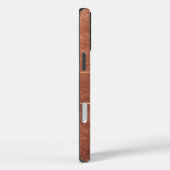 Gepersonaliseerd monogram rustiek koper Case-Mate iPhone case (Achterkant / Rechts)