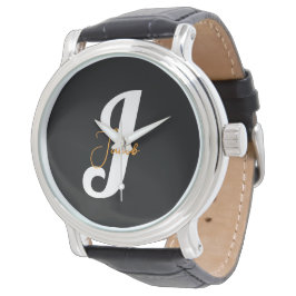 Gepersonaliseerd monogram – Stijlvol aangepast ont Horloge