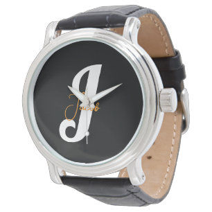 Gepersonaliseerd monogram – Stijlvol aangepast ont Horloge