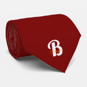 Gepersonaliseerd monogram – Stijlvol aangepast ont Stropdas (Opgerold)