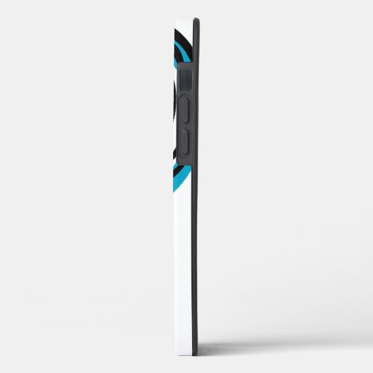 Gepersonaliseerd monogram tennisracket en bal Case-Mate iPhone case (Achterkant / Links)